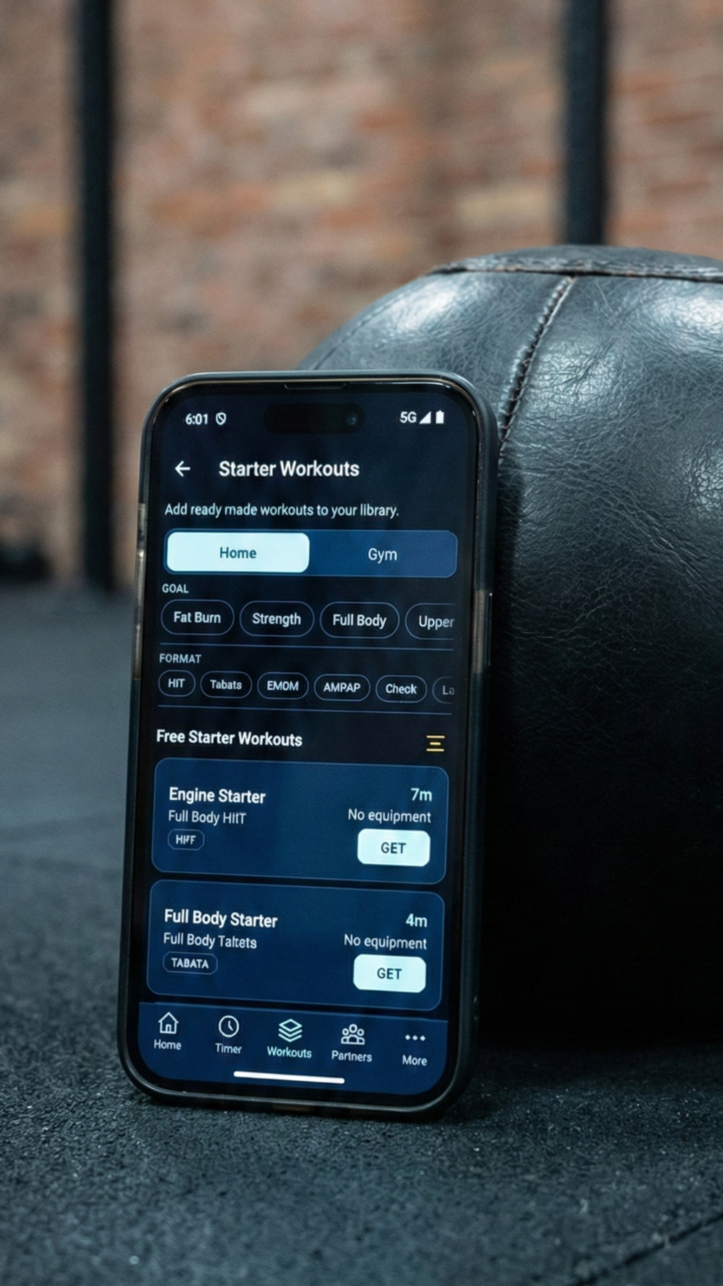 BlackPulse Timer — starter workout packs